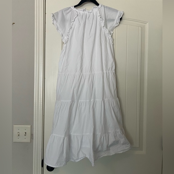 Anthropologie Othilia Gwyneth Cotton Ruffled Mini Dress - Picture 5 of 8